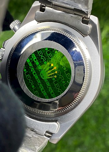 Yeşil Kadranlı Rolex Erkek Saat - Görsel 5