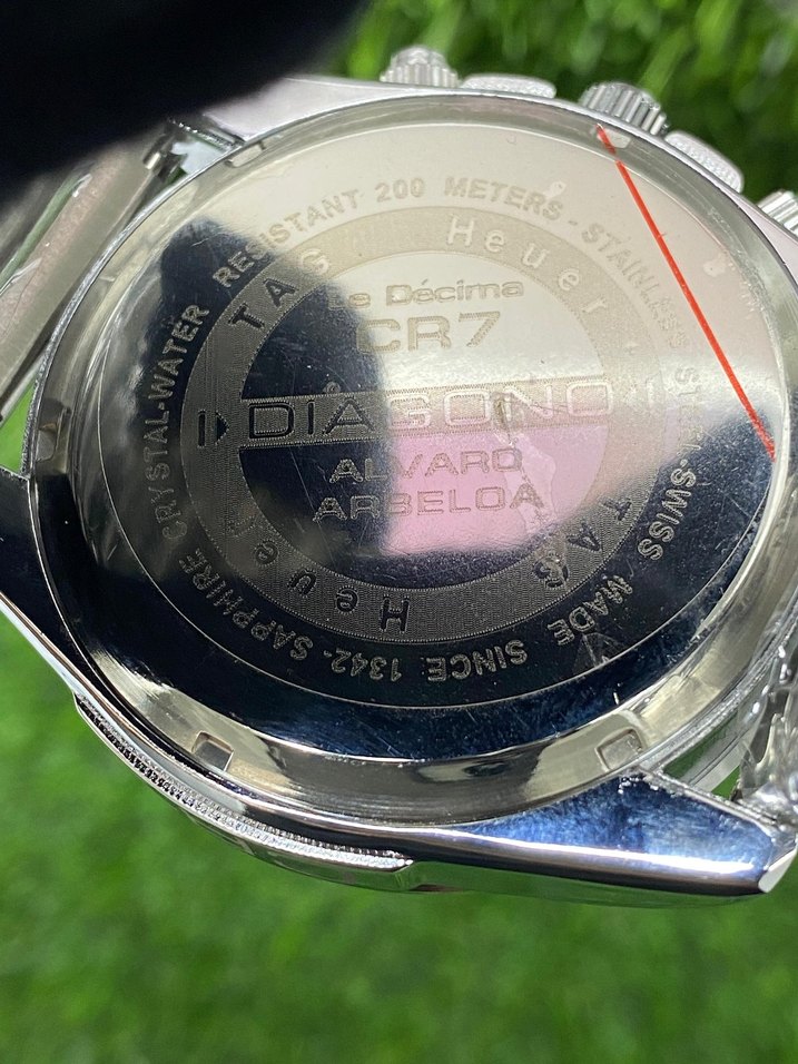 TAG HEUER Erkek Mavi Modern Casual Saat - Görsel 5