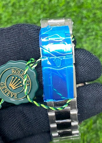 ROLEX Mavi Klasik Rock Punk Erkek Kol Saati - Görsel 5