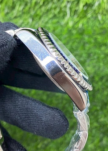 ROLEX Mavi Klasik Rock Punk Erkek Kol Saati - Görsel 3