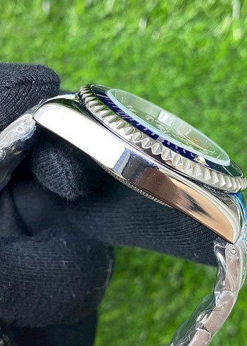 ROLEX Mavi Klasik Rock Punk Erkek Kol Saati - Görsel 4