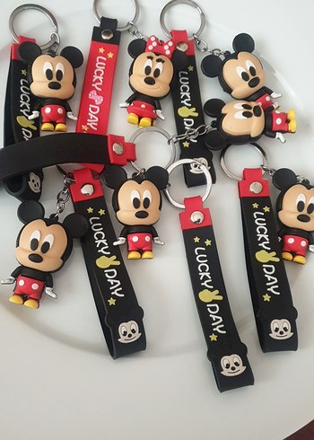 Hobby Life Renkli Rock Punk Mickey Anahtarlık