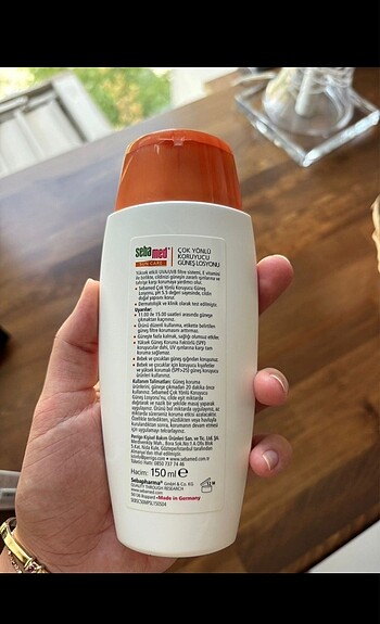 Sebamed Güneş Kremi 3 adet - Görsel 5