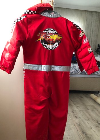 Şimşek Mcqueen kostüm - Görsel 4