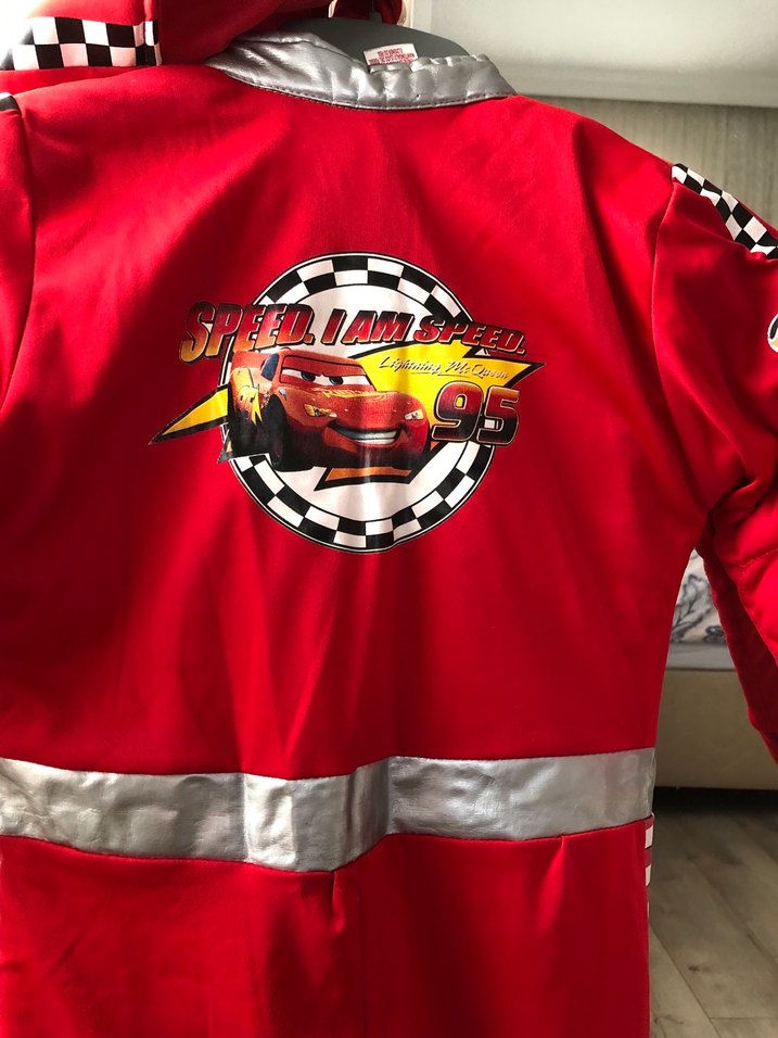 Şimşek Mcqueen kostüm - Görsel 5