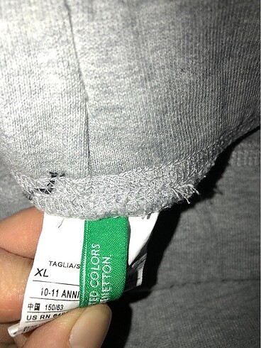 10 Yaş Beden BENETTON EŞOFMAN