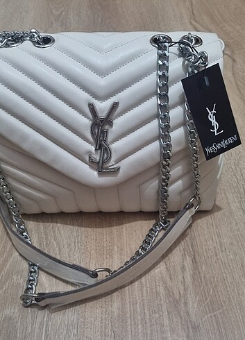 Beden ten rengi Renk Yves Saint Laurent kol çantası