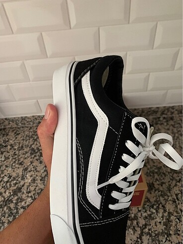 37 Beden siyah Renk Vans oldskool