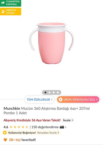 Mucize 360 alıştırma bardağı - Görsel 5