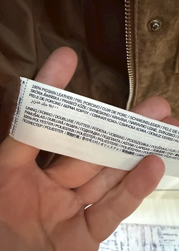 Nubuk Deri ceket - Görsel 3