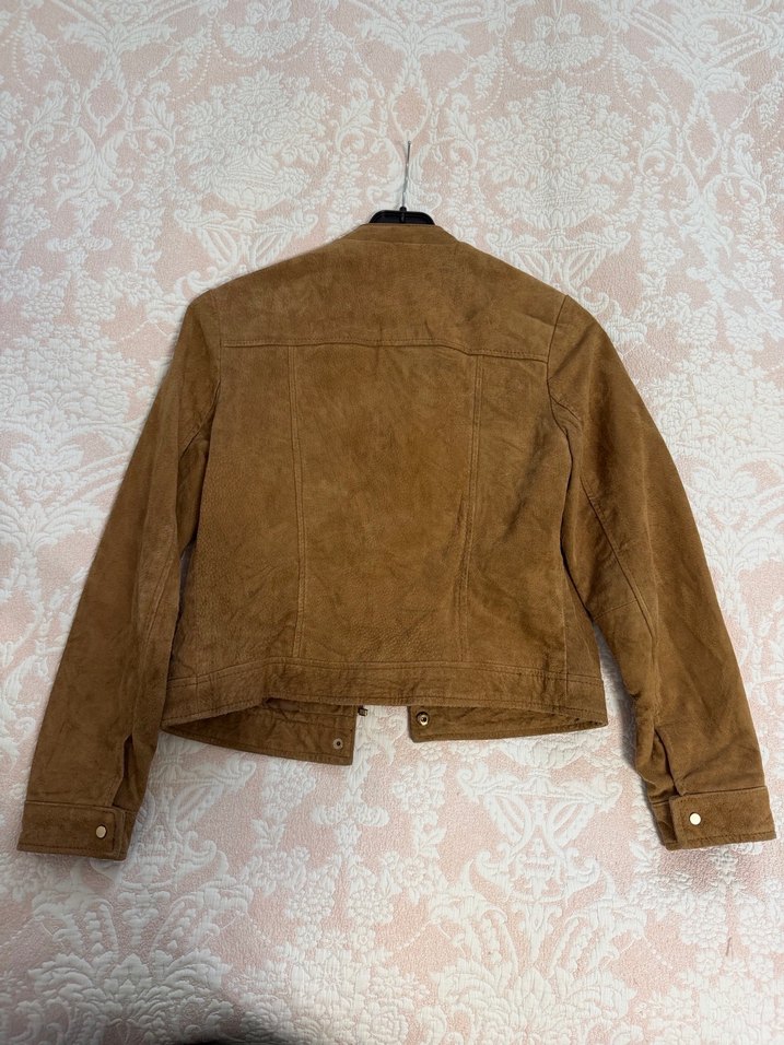 Nubuk Deri ceket - Görsel 5