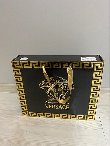 Versace Boş havlu nevresim kutusu