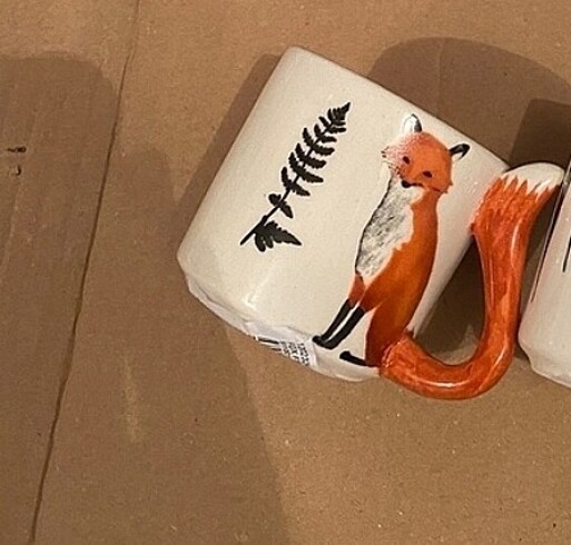 1 ad sıfır mudo tilki fincan 90 ml