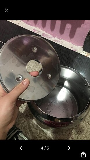  Beden gri Renk aile boyu çaydanlık