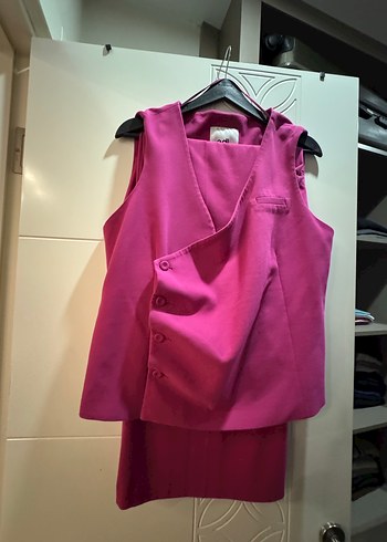 Pembe Drapeli Kolsuz Takım - Görsel 4