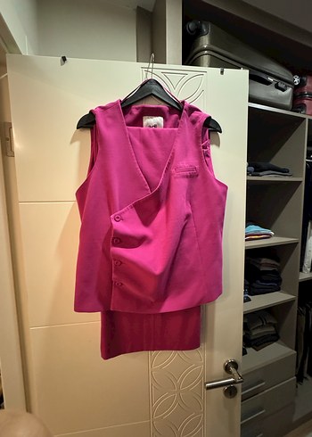 Pembe Drapeli Kolsuz Takım - Görsel 3