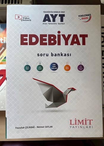 Limit Yayınları AYT Edebiyat Soru Bankası