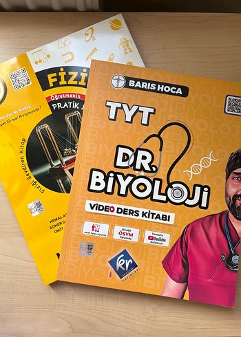 TYT Dr. Biyoloji ve Miray Yayınları Tyt fizik