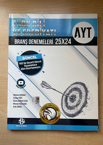 Bilgi Sarmal AYT Türk Dili ve Edebiyatı Branş Denemeleri