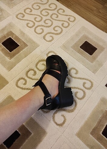 37 Beden siyah Renk Kadın sandalet 