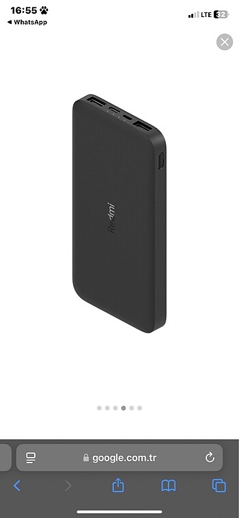 Powerbank sıfır kapalı ürün