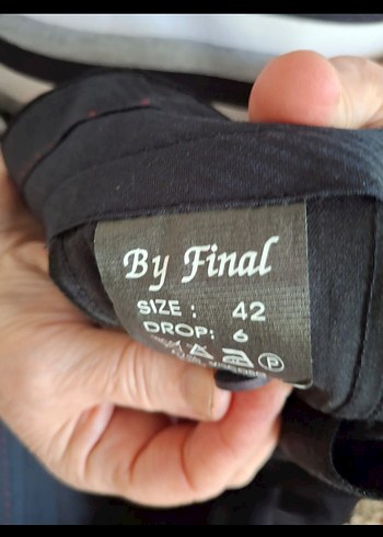 Siyah kadife Erkek Kemerli Pantolon - Görsel 5