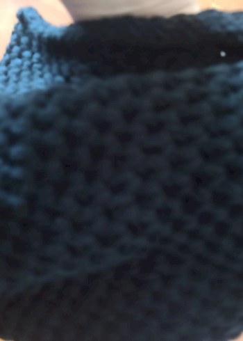 atkı boyunluk- Koyu lacivert - Görsel 3