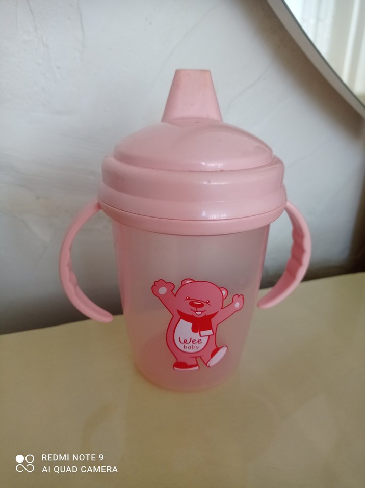 Pembe Bebek Suluk rende ve biberon - Görsel 3