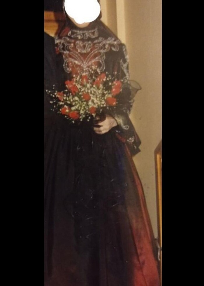 Bordo kına nişan elbisesi - Görsel 2