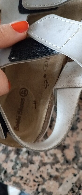 27 Beden Erkek çocuk sandalet