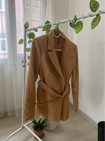 Trendyol & Milla Kemerli blazer ceket