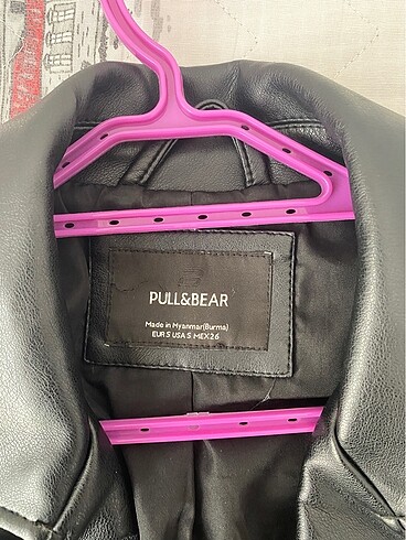 Pull and Bear Pullandbear deri ceket
