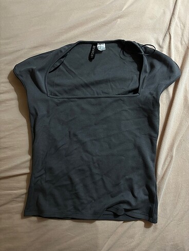 h&m bluz gri