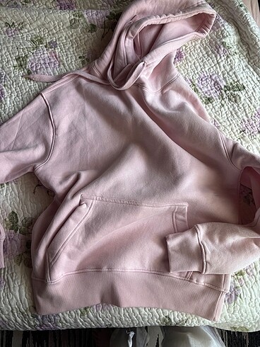 bershka pembe sweatshirt