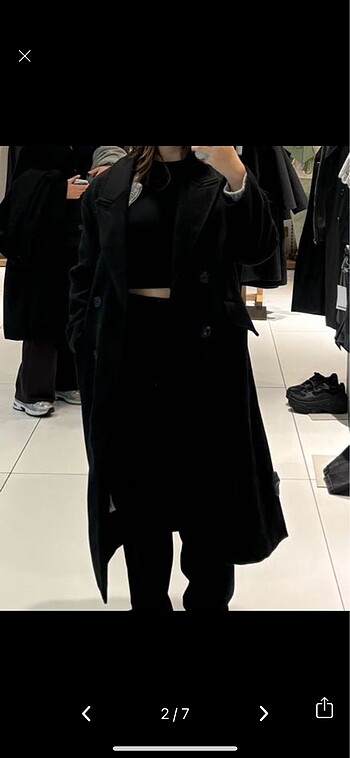 Bershka bershka siyah kaban