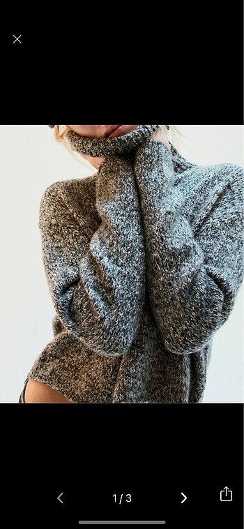 Pull and Bear pull and bear kazak gri