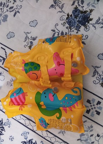 Renkli Çocuk Deniz Yeleği Sarı