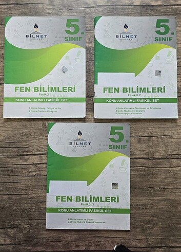 Bilnetkoleji 5.sinif fen fasikulleri 