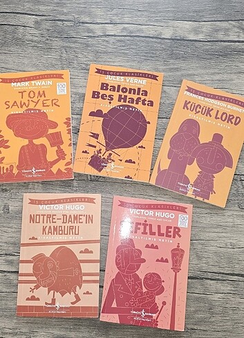  Beden Is bankası çocuk klasikleri 5 kitap