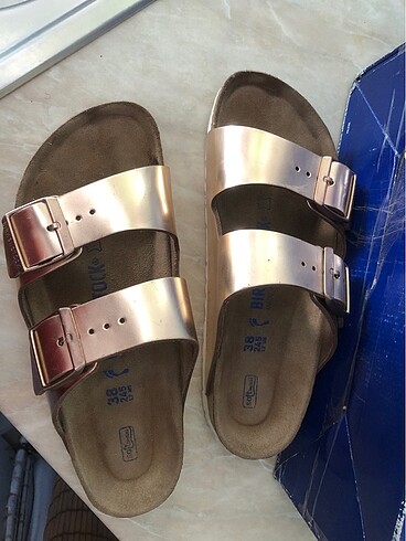 Birkenstock Orijinal birkenstock bakır rengi 38 numara