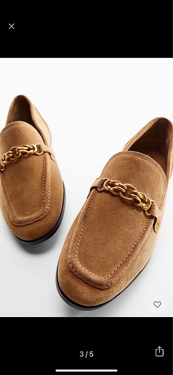 40 Beden Mango loafer
