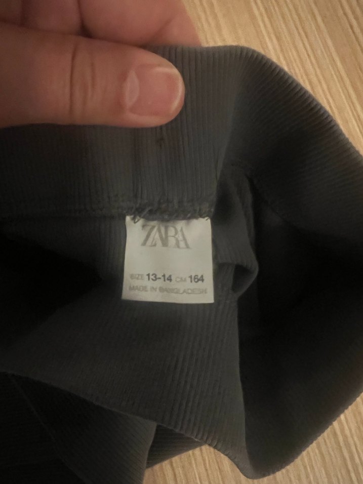 Zara 13-14 yaş fitilli tayt - Görsel 4