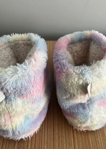 Kızlar için Peluş Unicorn Ev Terlikleri - Görsel 3