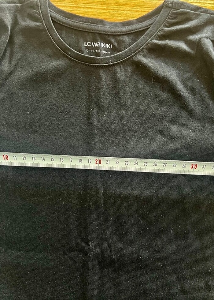 Lcwaikiki 10-11 yaş siyah tshirt - Görsel 3