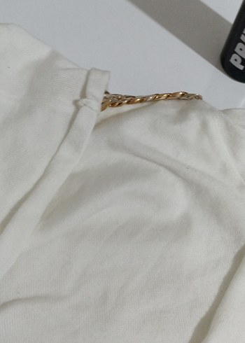 Beyaz Boğazlı Uzun Kollu Salaş Triko Network - Görsel 3