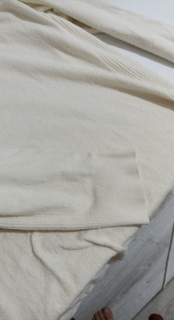 Network kırık Beyaz Klasik Boğazlı erkek triko Kazak - Görsel 5