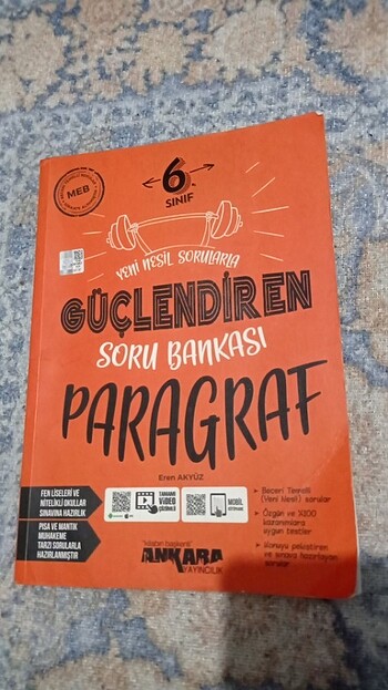 Güçlendiren 6. altıncı sınıf paragraf soru bankası 