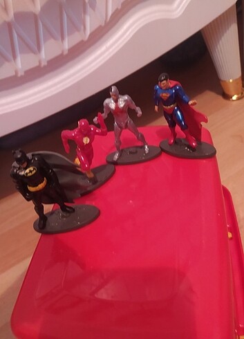 Avengers Marvel DC figürü batman figür flash figür sayborg figür