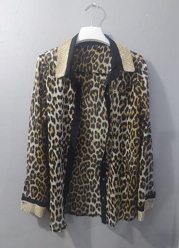 Leopar gömlek 