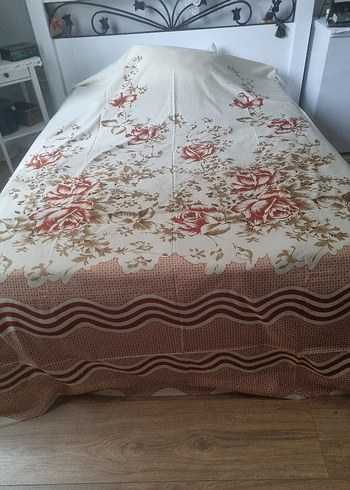 Bej Çiçek Desenli Perde - Görsel 5